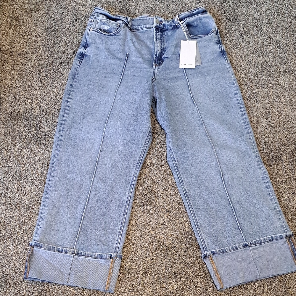Dear John Light Blue Ankle Jeans